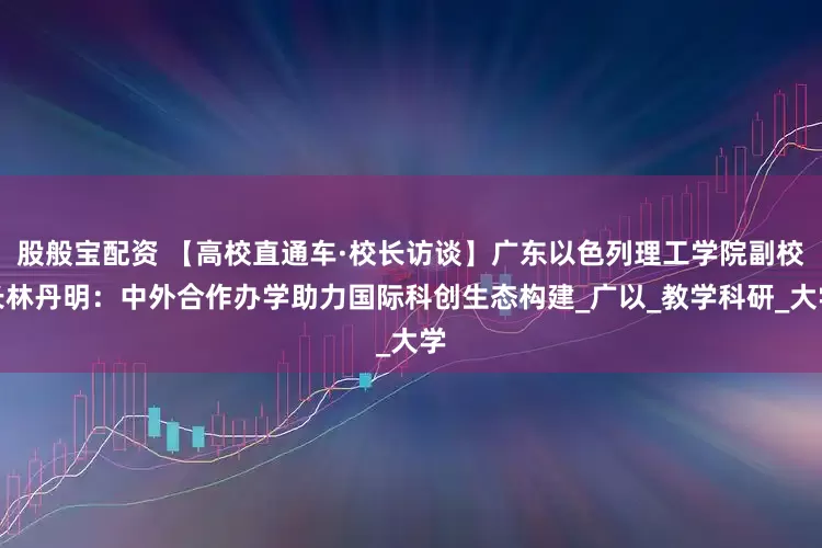 股般宝配资 【高校直通车·校长访谈】广东以色列理工学院副校长林丹明：中外合作办学助力国际科创生态构建_广以_教学科研_大学